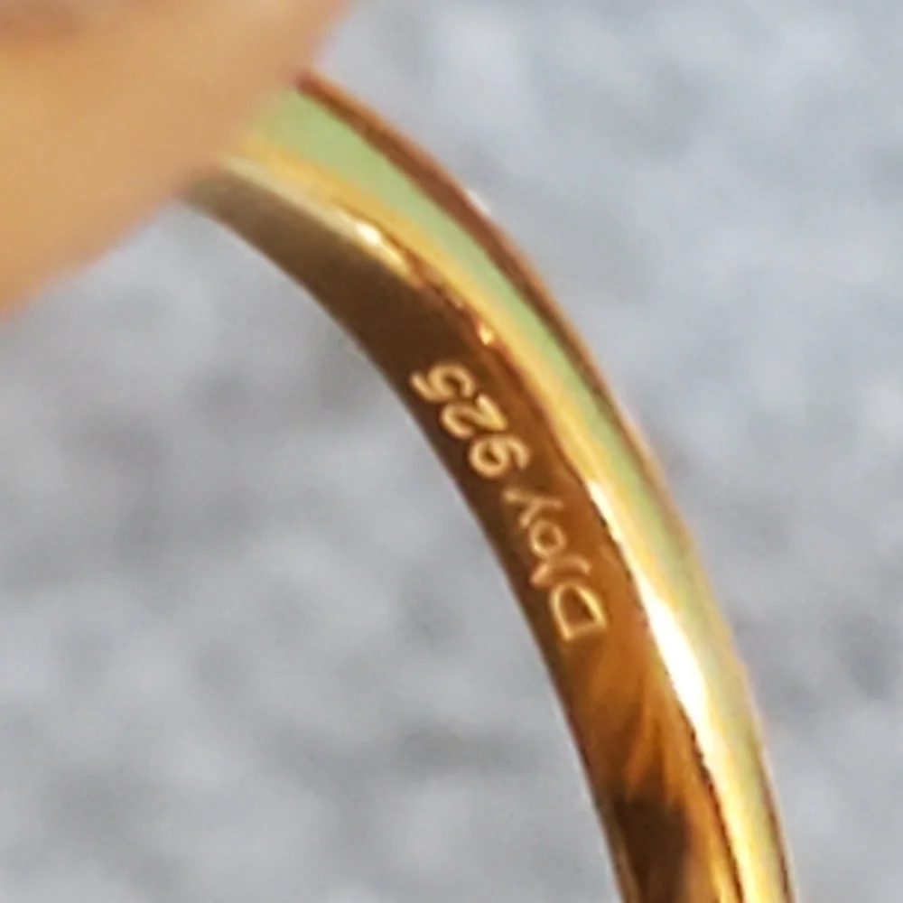 Swarovski Zirconia Heart Vermeil YG Over Sterling Silver